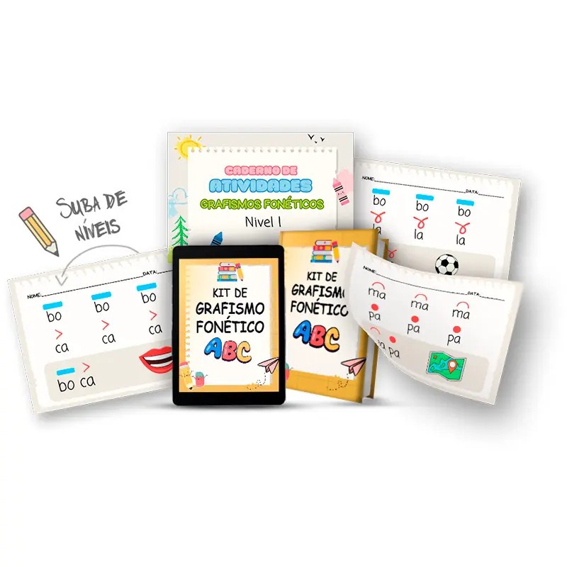 Kit Atividades de Grafismo Fonético
