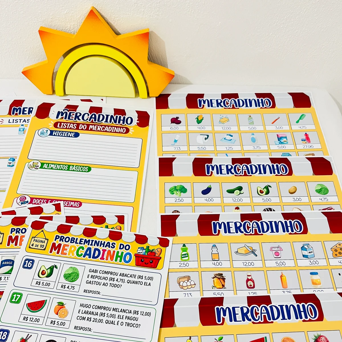Kit 22 Jogos Pedagógicos | Alfabetização e Matemática | PDF para Imprimir