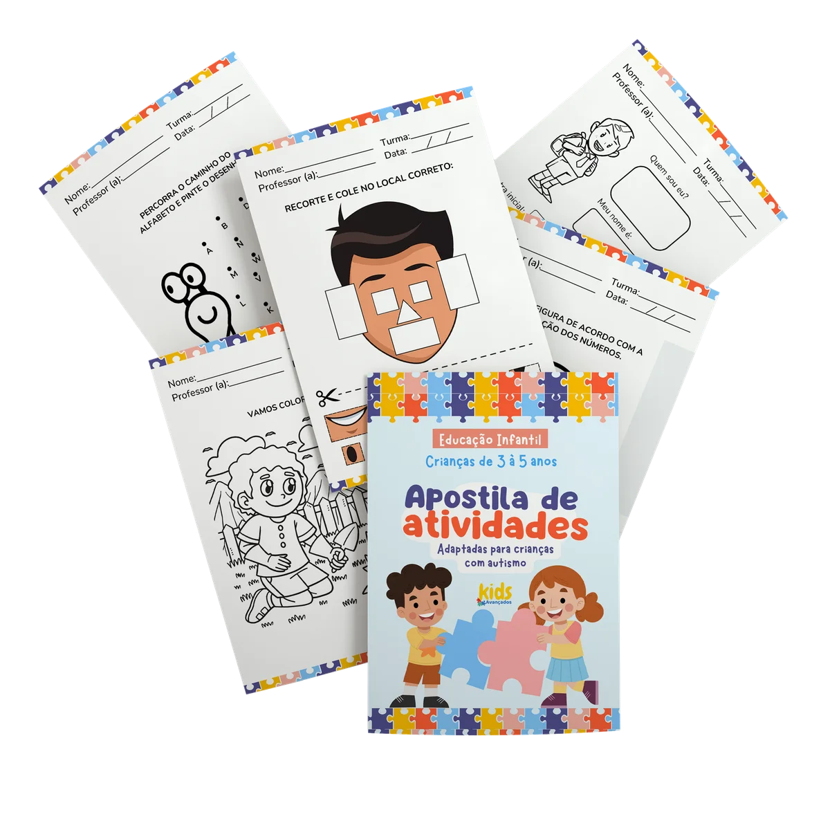 Kit Atividades para Autismo | PDF para Imprimir